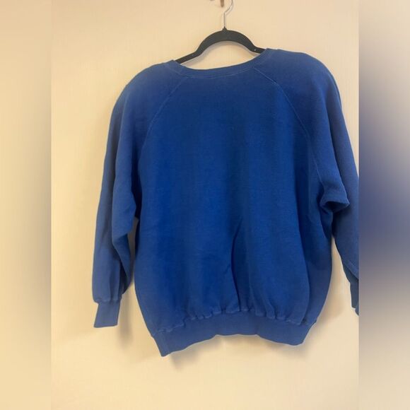 Vintage Neiman Marcus glitter beaded sequin Christmas Snowy Village sweater - Picture 2 of 4